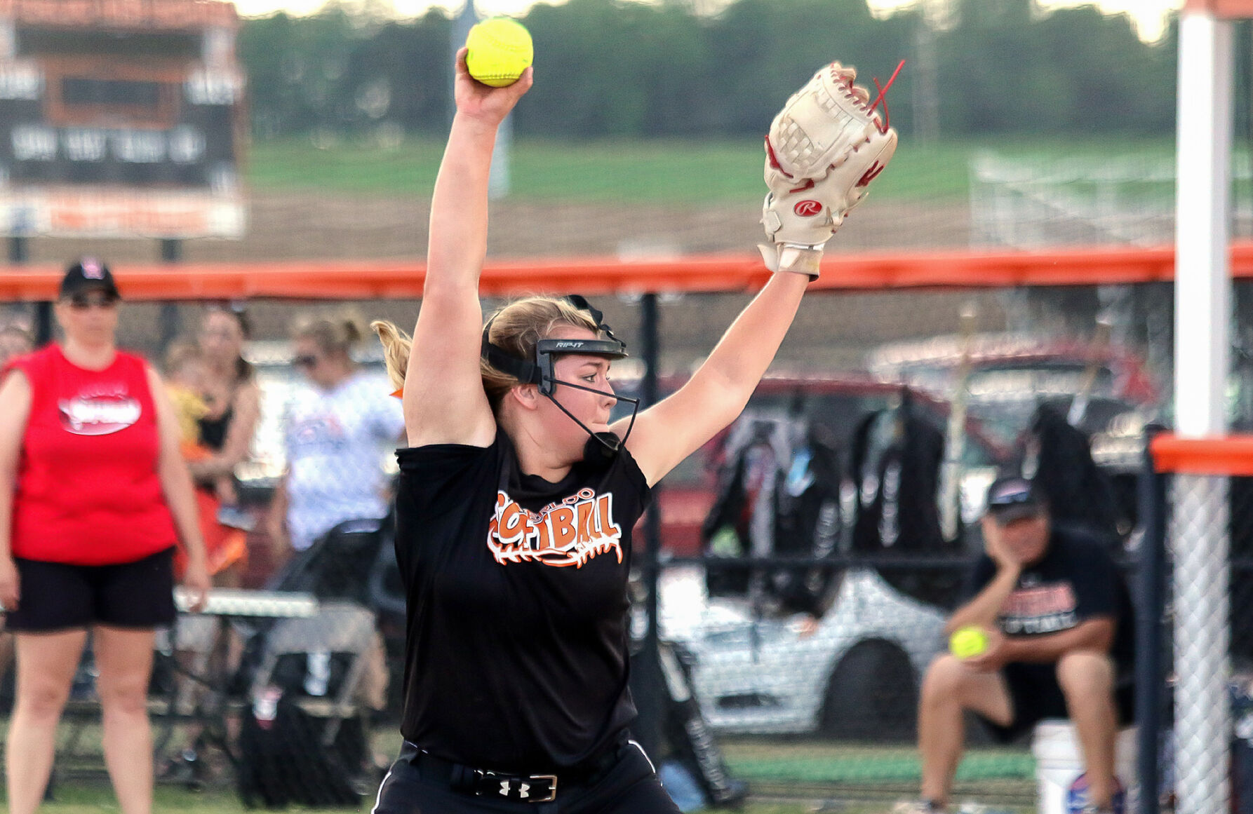Highland vs. Waterloo softball